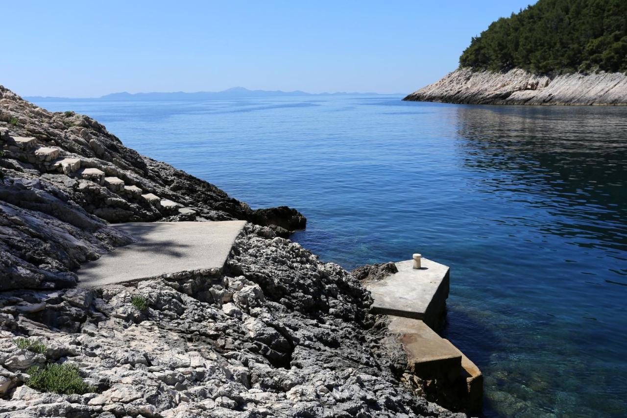 Secluded Fisherman'S Cottage Cove Bacva, Korcula - 9475 Pupnat Kültér fotó