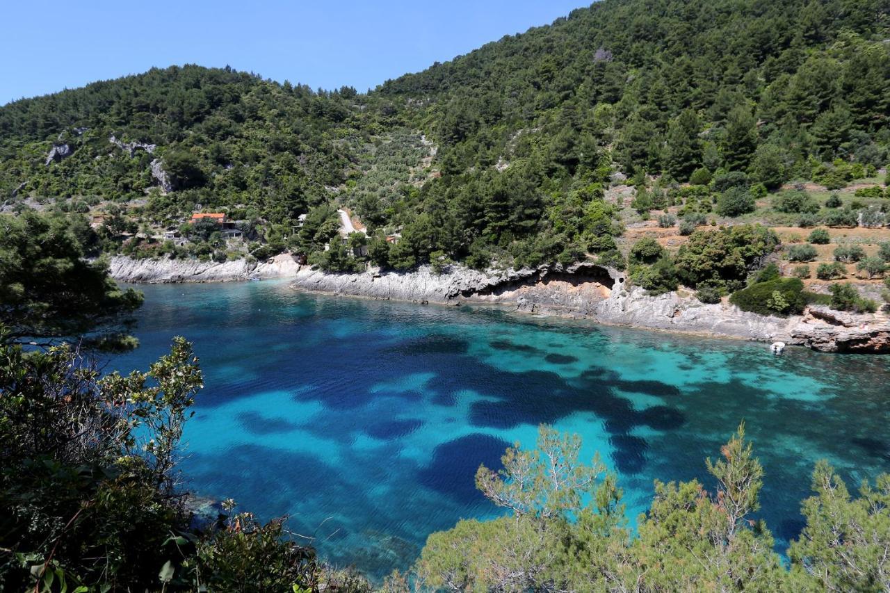 Secluded Fisherman'S Cottage Cove Bacva, Korcula - 9475 Pupnat Kültér fotó
