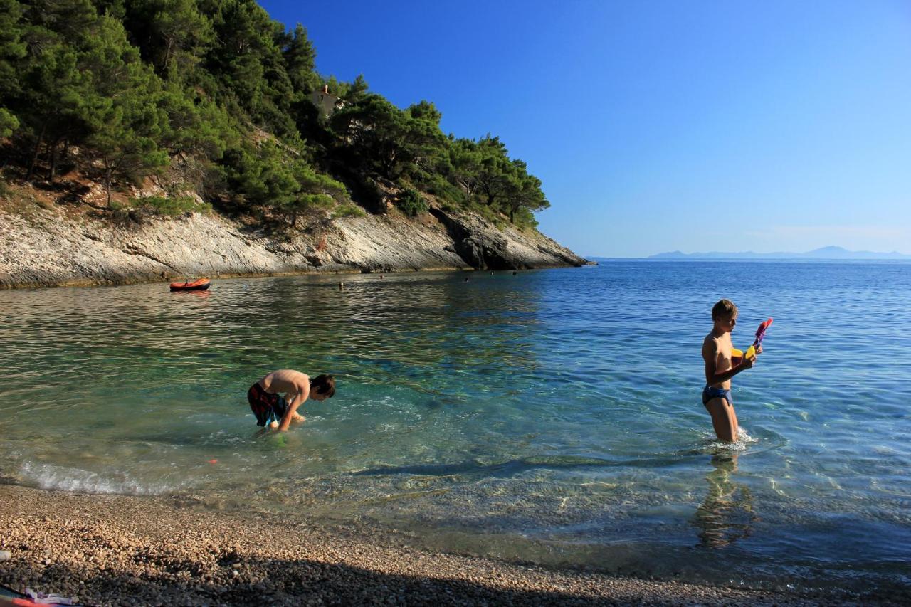 Secluded Fisherman'S Cottage Cove Bacva, Korcula - 9475 Pupnat Kültér fotó