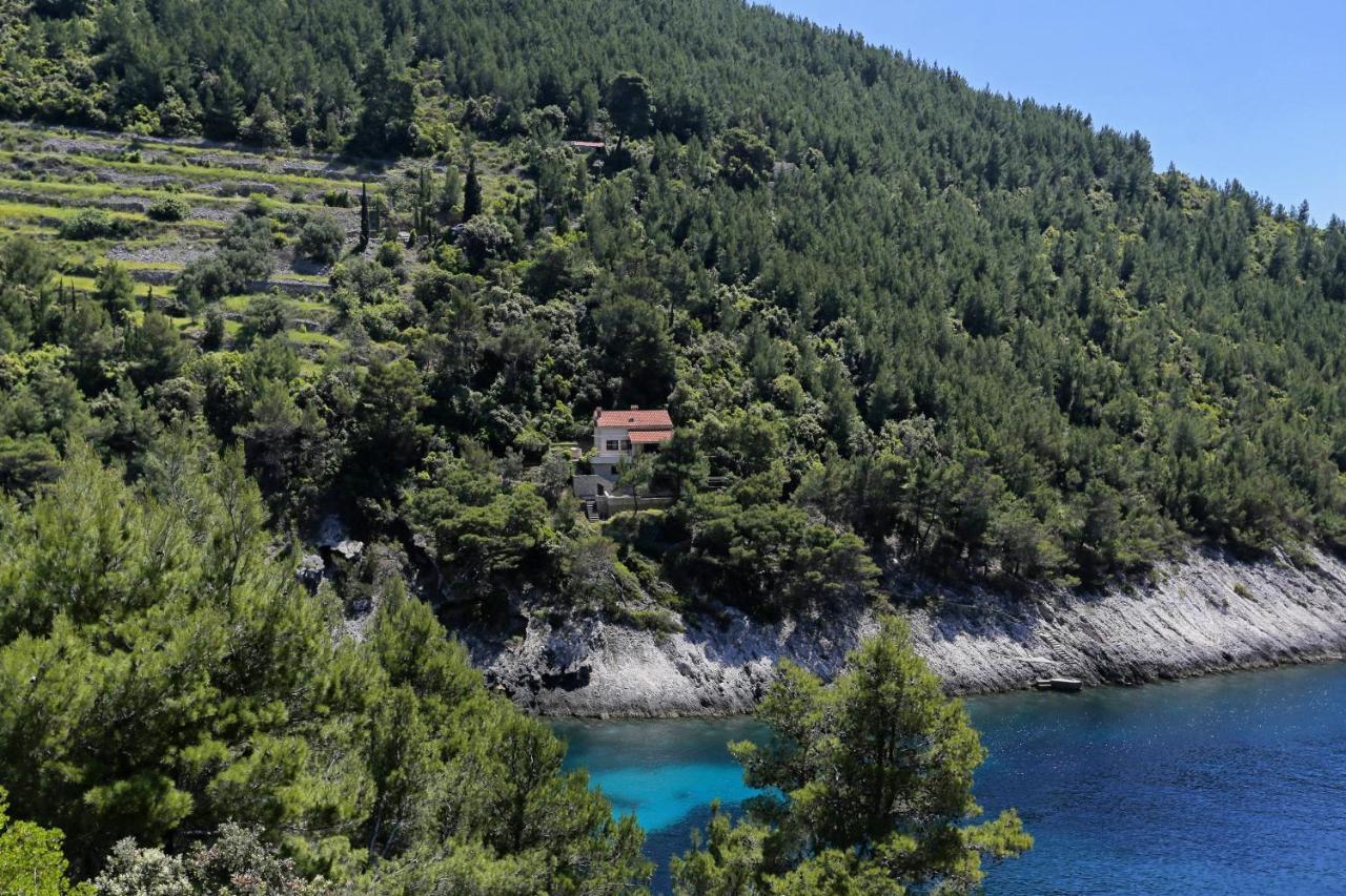 Secluded Fisherman'S Cottage Cove Bacva, Korcula - 9475 Pupnat Kültér fotó