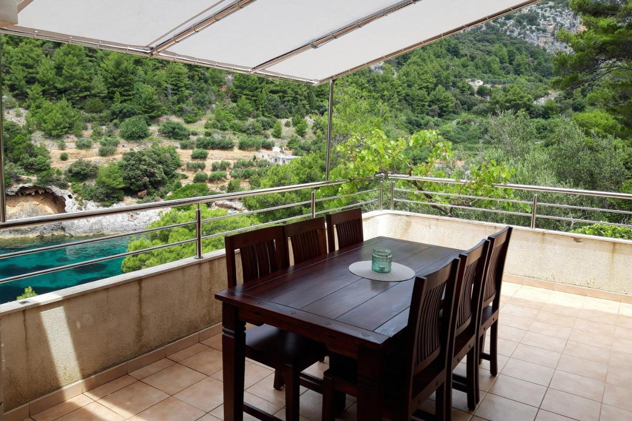 Secluded Fisherman'S Cottage Cove Bacva, Korcula - 9475 Pupnat Kültér fotó